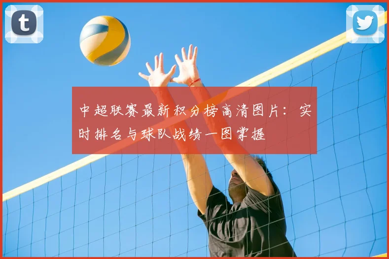 中超联赛最新积分榜高清图片:实时排名与球队战绩一图掌握